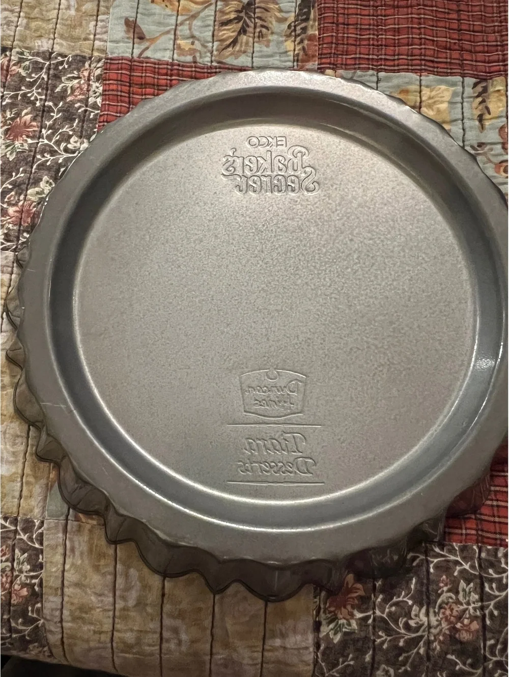 Baker's Secret Tiana Desserts fluted tart pan
